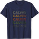 Love Heart Calvin Grunge/Vintage Style Black Calvin T-Shirt - T-Shirt | Navy