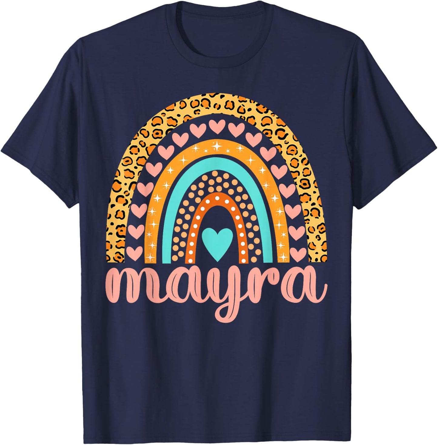Mayra Mayra Name Birthday Shirt Gift T-Shirt - T-Shirt | Navy