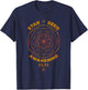 Starseed Awakening 1111 Sacred Geometry T-Shirt - T-Shirt | Navy