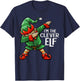 Christmas I'm The Clever Elf Squad Family Matching Men Boys T-Shirt - T-Shirt | Navy