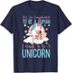 It's Too Complicated To Be A Human, I Want To Be A Unicorn T-Shirt - T-Shirt | Navy