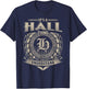 It's A HALL Thing You Wouldn't Understand Name Vintage T-Shirt - T-Shirt | Navy