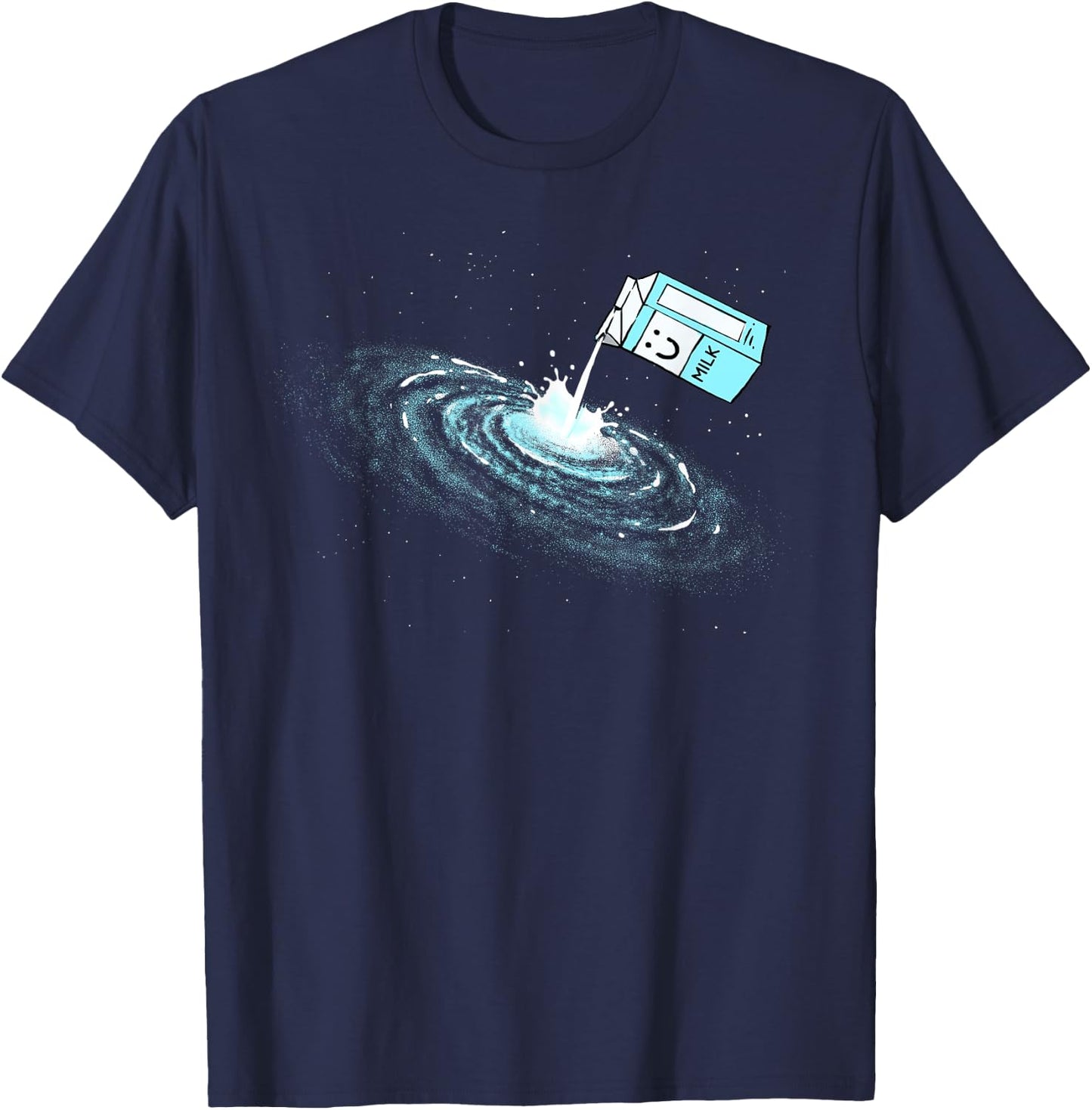 Milky Way Galaxy Shirt Pun Astronomy Space Lovers Astronaut T-Shirt - T-Shirt | Navy