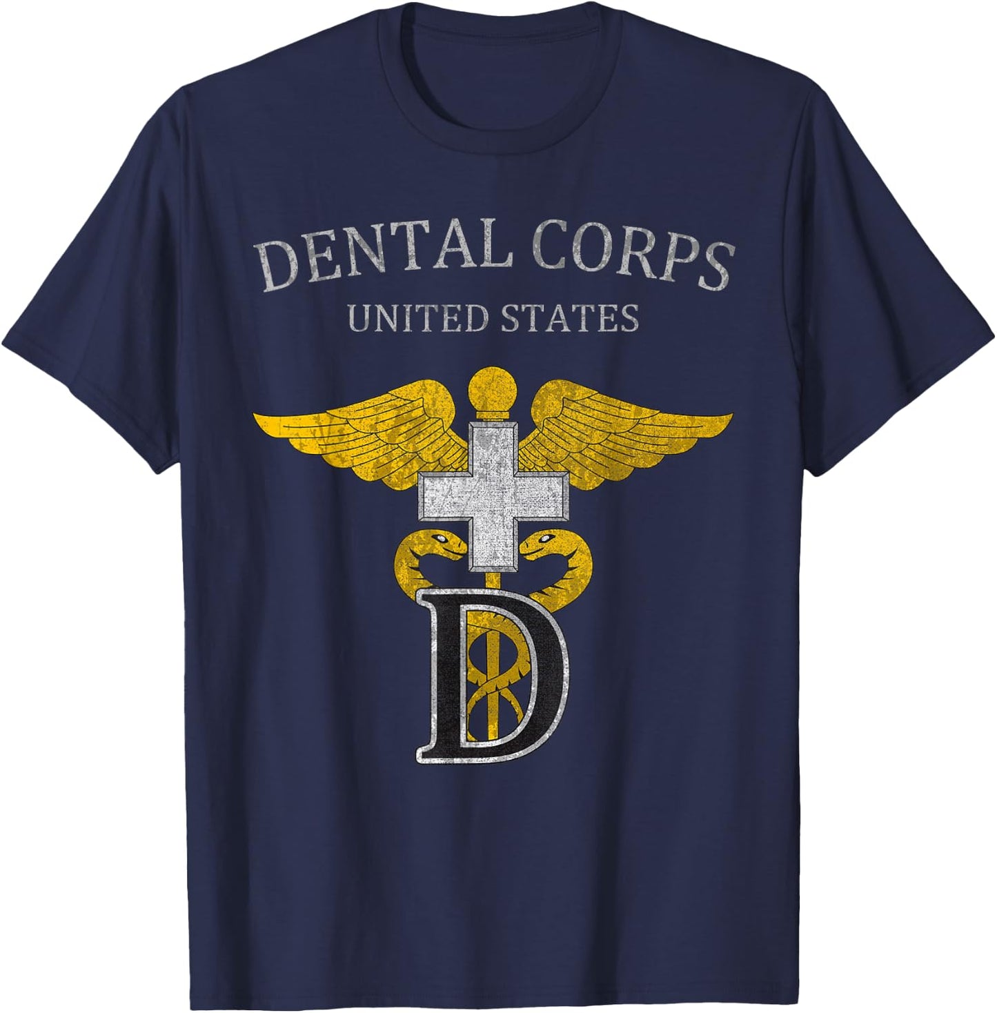 US Dental Corps US Army Dentist Military Dental Services T-Shirt - T-Shirt | Navy