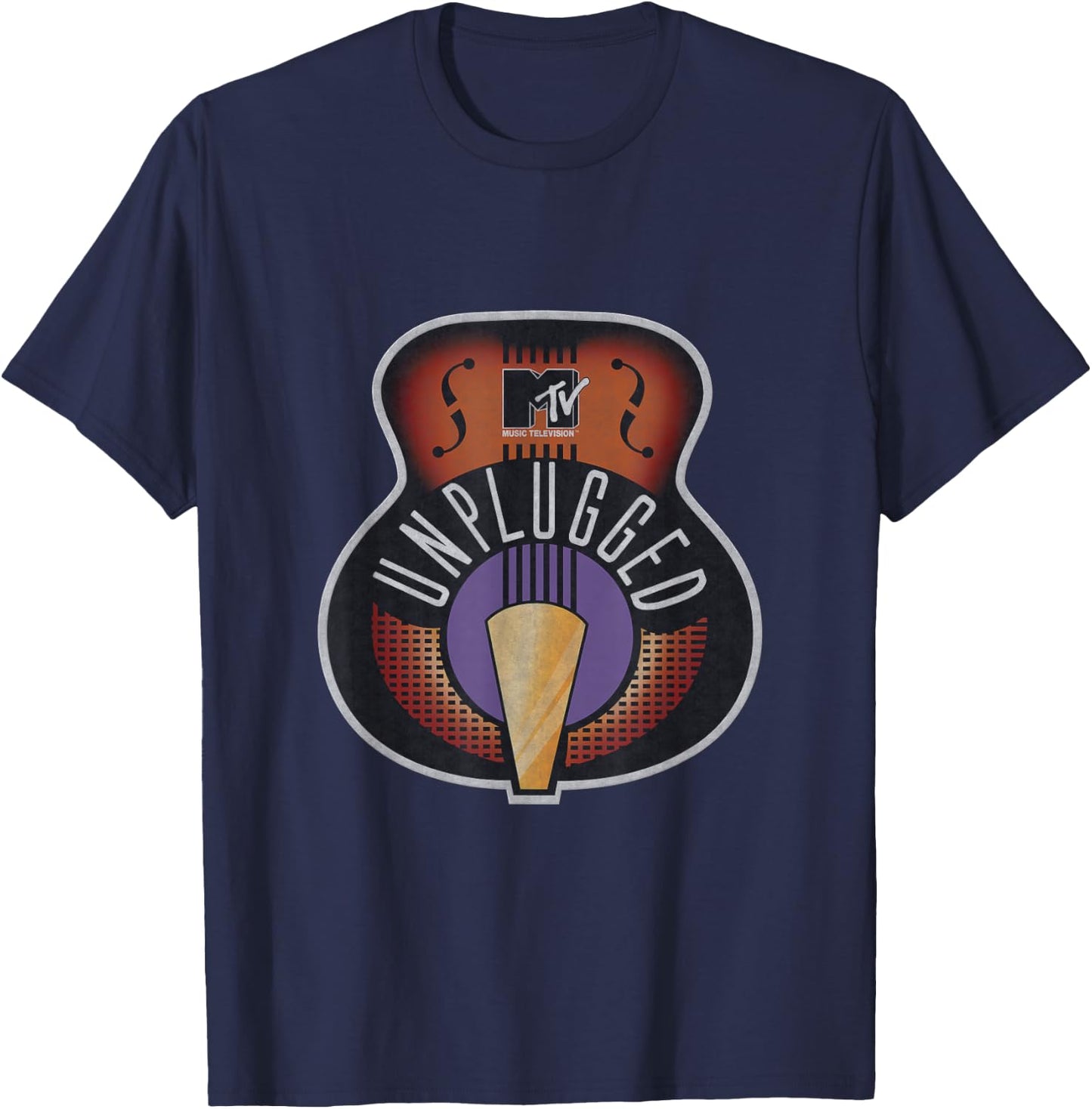 MTV Unplugged Classic Logo T-Shirt - T-Shirt | Navy