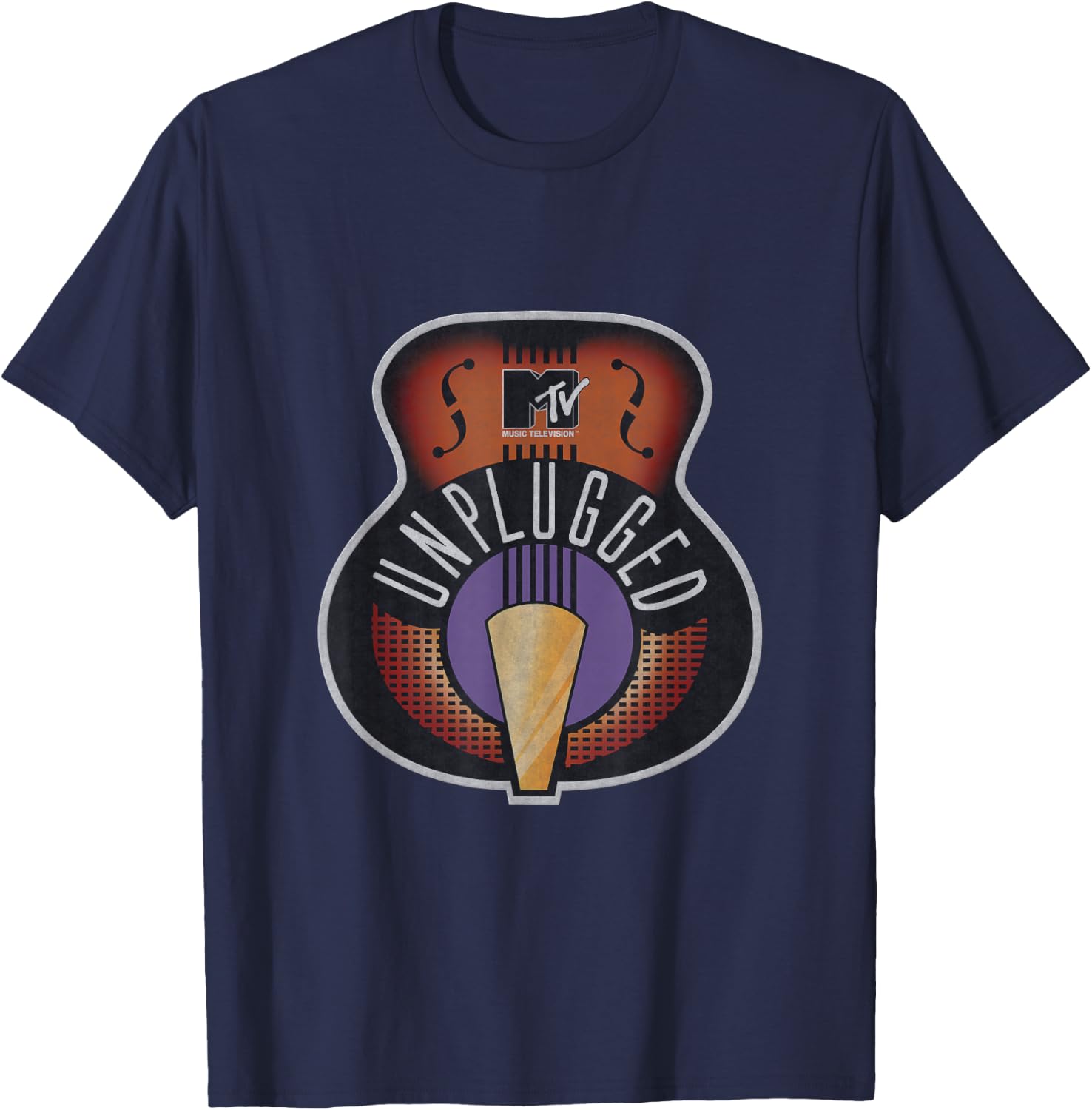 MTV Unplugged Classic Logo T-Shirt - T-Shirt | Navy