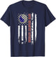 29th Infantry Division Veteran USA Flag Veterans Day Xmas Women Men T-Shirt - T-Shirt | Navy