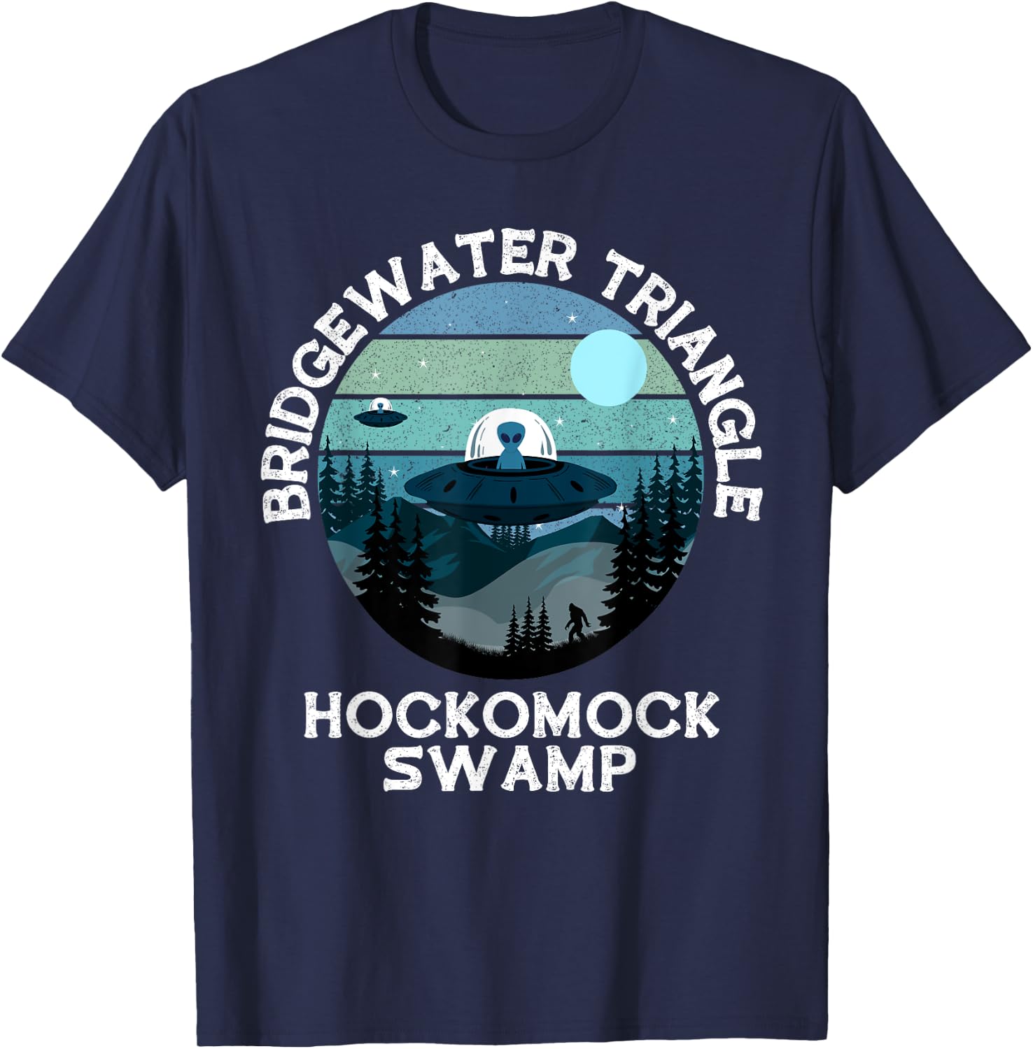 Bridgewater Triangle T-Shirt - T-Shirt | Navy