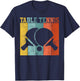 Retro Table Tennis T-Shirt - T-Shirt | Navy
