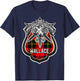 Wallace Scottish Clan Family Tartan Lion Sword Name T-Shirt - T-Shirt | Navy