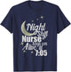 Nursing Humor Night Shift Nurse Keep Alive Til 705 Nurse T-Shirt - T-Shirt | Navy