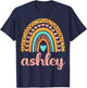 Ashley Ashley Name Birthday Shirt Gift T-Shirt - T-Shirt | Navy