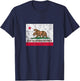 New California Republic NCR State Distressed Flag T-Shirt - T-Shirt | Navy
