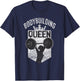 Bodybuilding Queen Gym Workout Women Bodybuilding T-Shirt - T-Shirt | Navy