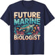 Future Marine Biologist Shirt Marine Biology Themed T-Shirt - T-Shirt | Navy