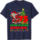 75 Years Of Being Awesome Santa 75th Birthday Christmas T-Shirt - T-Shirt | Navy