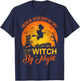 Vintage Medical Assistant By Day Witch By Night Halloween T-Shirt - T-Shirt | Navy