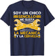 Mecánica y Cerveza, Chico Sencillo Mecanica Cerveza T-Shirt - T-Shirt | Navy