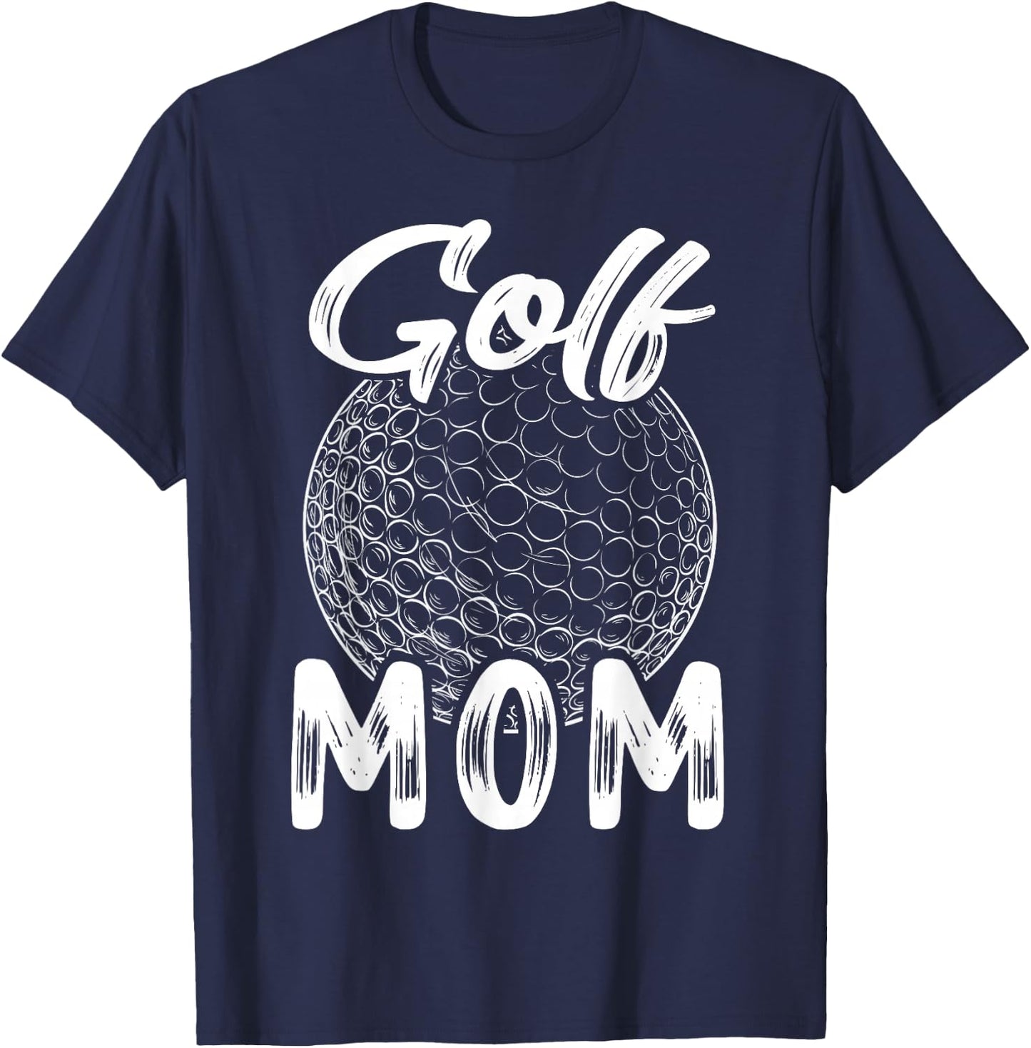 Golf Mom Women Golfer Golf Ball Player Family Matching Set T-Shirt - T-Shirt | Navy