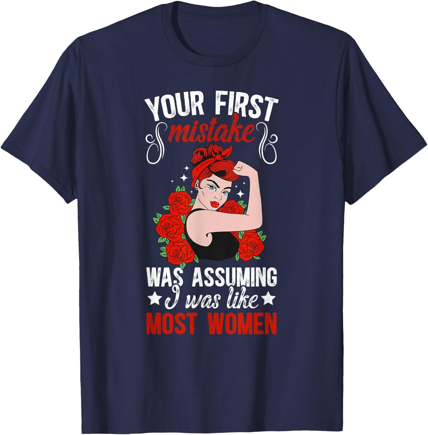 Proud Redhead Red Hair Ginger Red Haired T-Shirt - T-Shirt | Navy