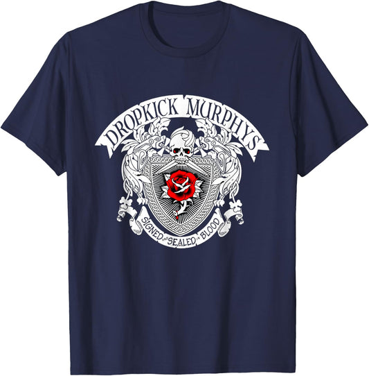 Beautiful Pictures Love Dropkickss Design Music Outfits Logo T-Shirt - T-Shirt | Navy
