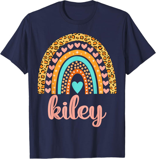 Kiley Kiley Name Birthday Shirt Gift T-Shirt - T-Shirt | Navy