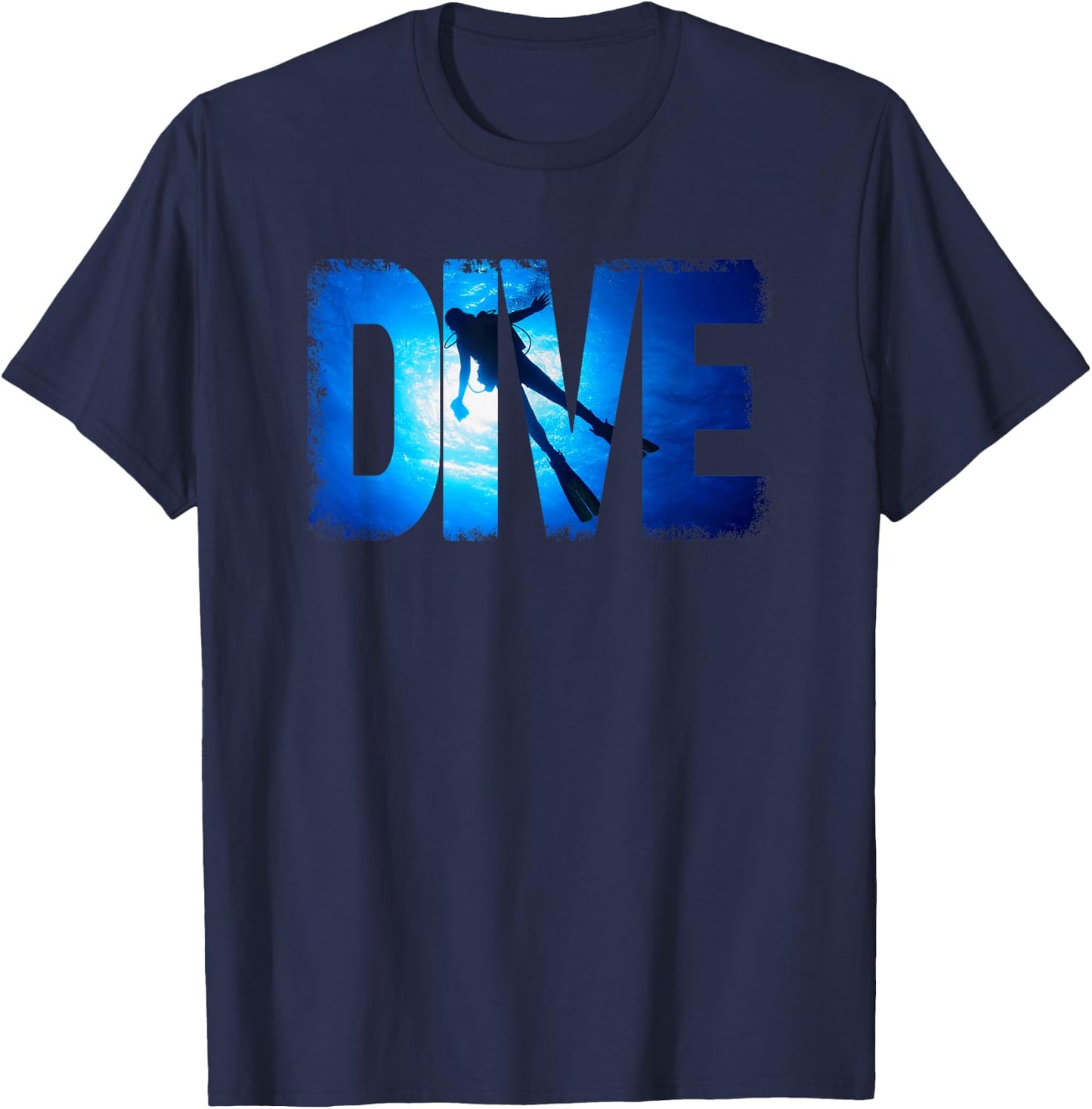 Scuba Diving Gear Shirt Scuba Diving Equipment T-Shirt - T-Shirt | Navy