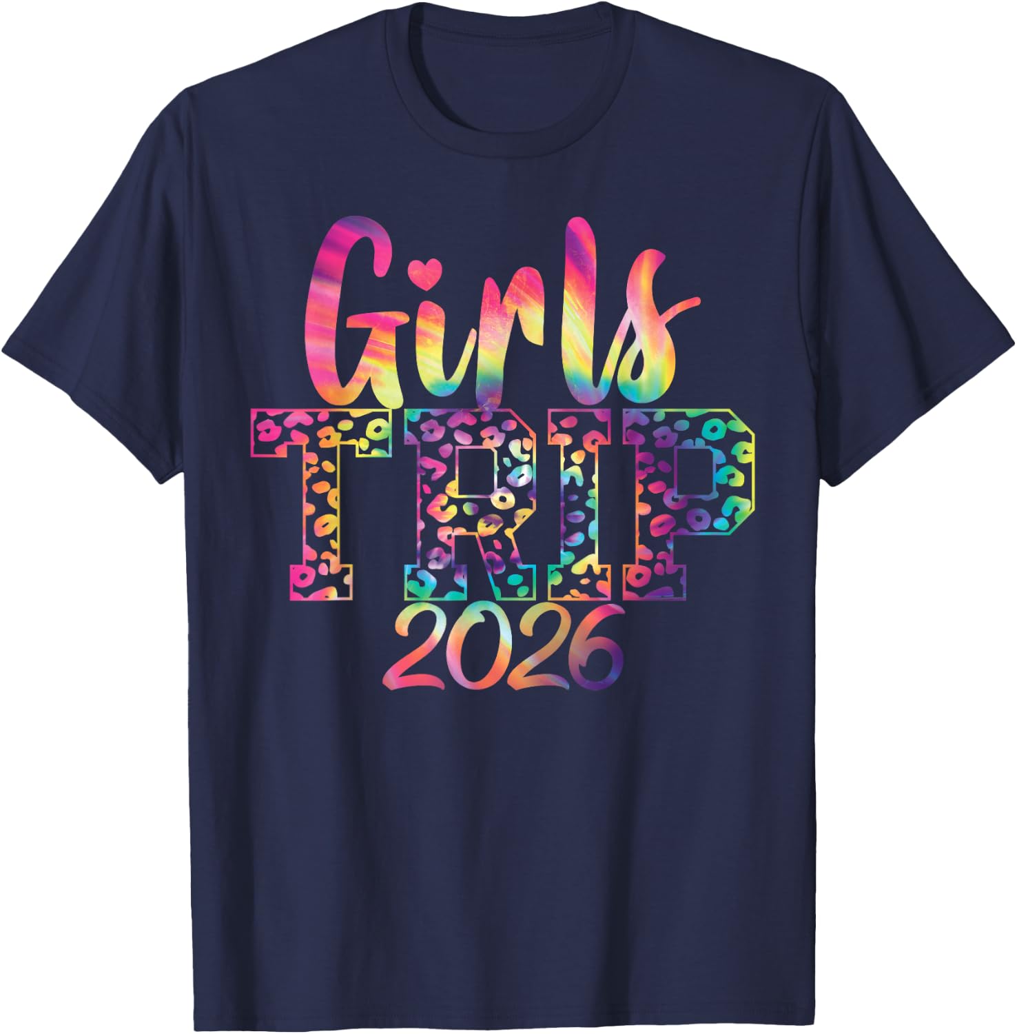 Girls Weekend Women Girls Trip 2026 T-Shirt - T-Shirt | Navy