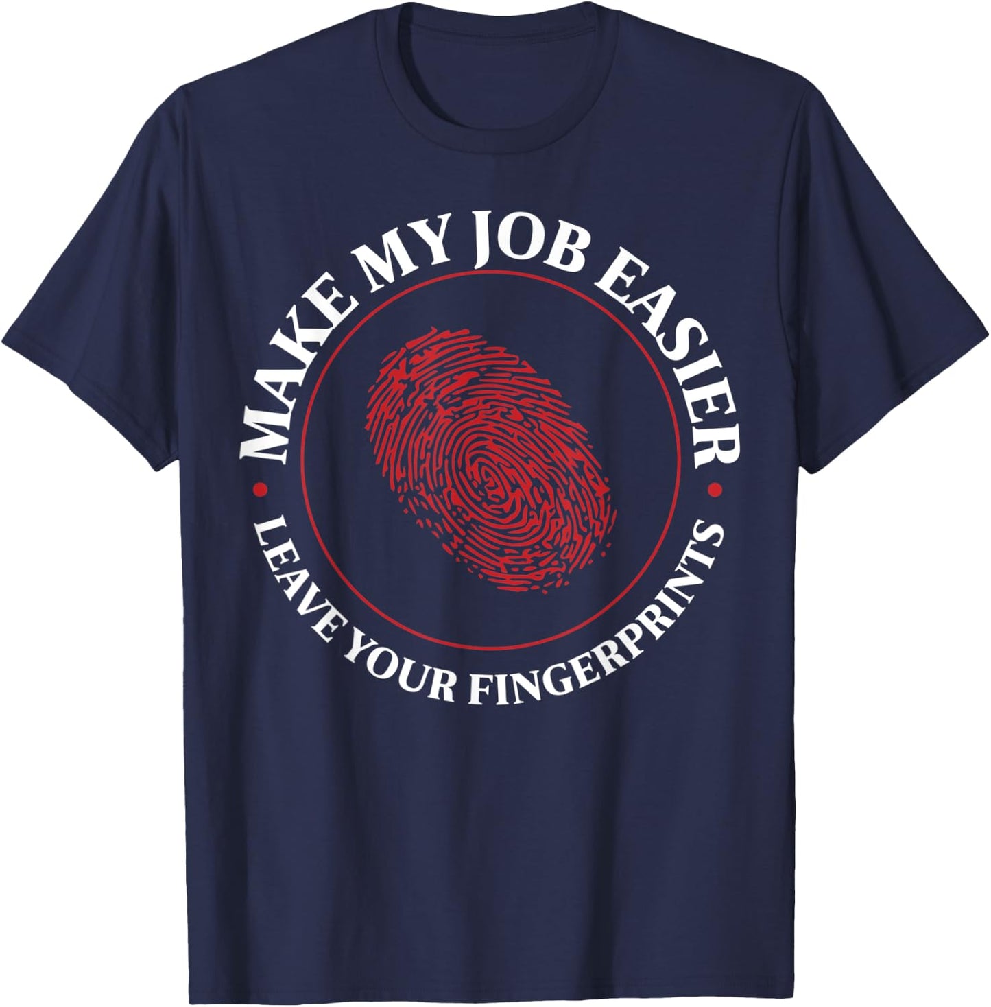 Forensic Scientist - Forensic Science Costume T-Shirt - T-Shirt | Navy