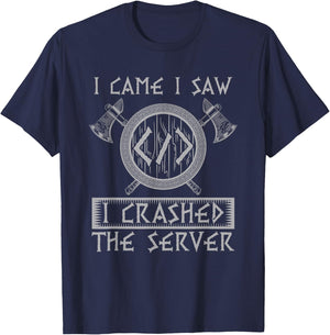 Programmer Developer Server - Code Nerd Computer Scientist T-Shirt - T-Shirt | Navy
