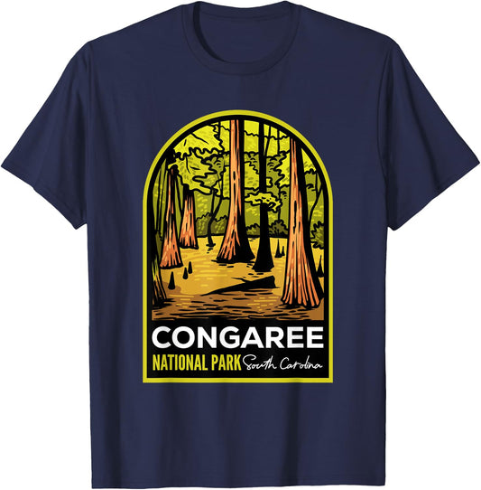 Congaree National Park SC T-Shirt - T-Shirt | Navy