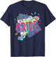 Retro Bride of the 90s Bachelorette Party 90s Bride T-Shirt - T-Shirt | Navy