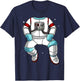 Cool Astronaut Halloween Costume Fan | Funny Lazy DIY Gift T-Shirt - T-Shirt | Navy