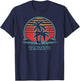 Vanuatu Retro Vintage 80s Style T-Shirt - T-Shirt | Navy