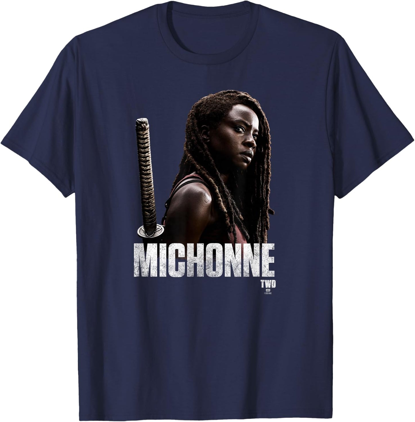 Season 10 Michonne T-Shirt - T-Shirt | Navy