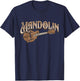Mandolin - Bluegrass Folk Music Mandolin Player Musicians T-Shirt - T-Shirt | Navy