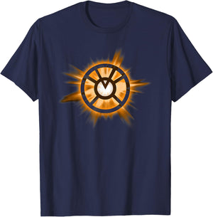 DC Comics Green Lantern Orange Glow T-Shirt - T-Shirt | Navy