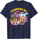 Powered By Ramen Bubble Tea Boba Kawaii Japanese Anime Lover T-Shirt - T-Shirt | Navy