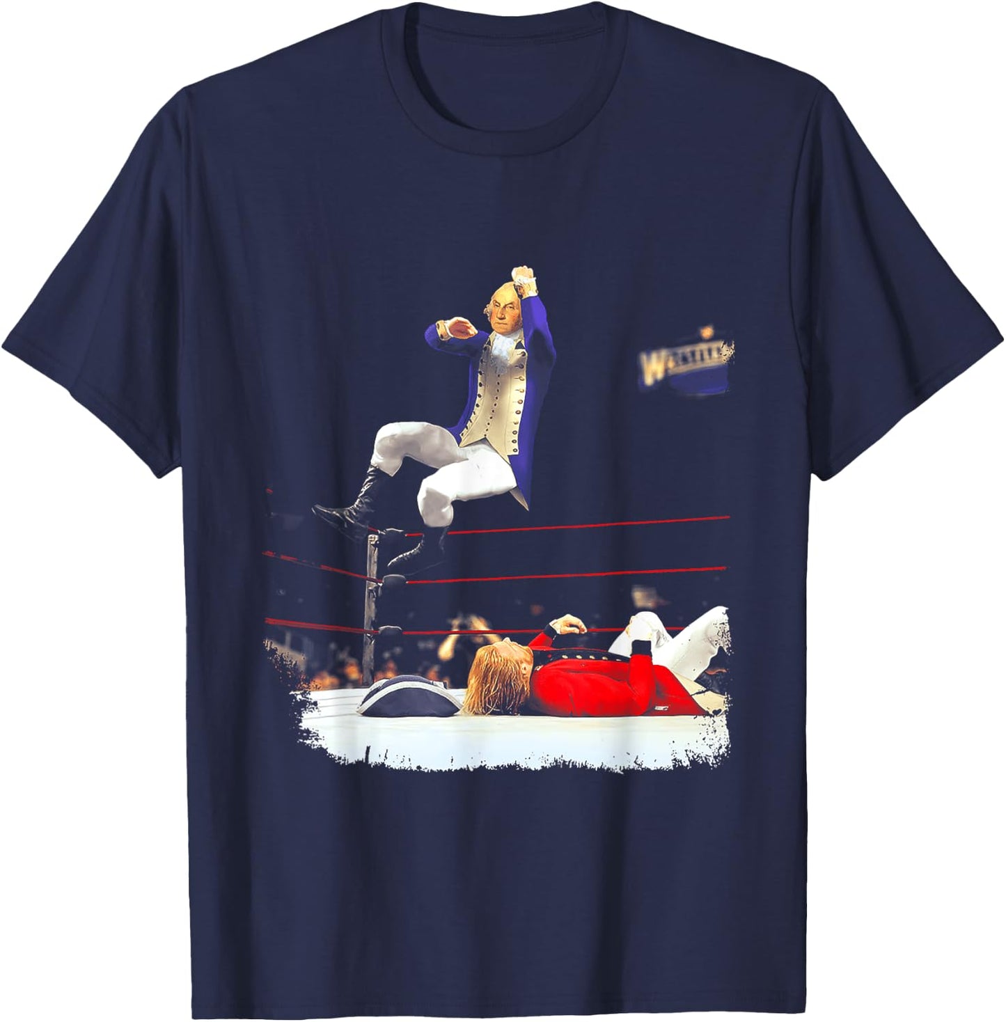 George Washington Wrestling T-Shirt - T-Shirt | Navy