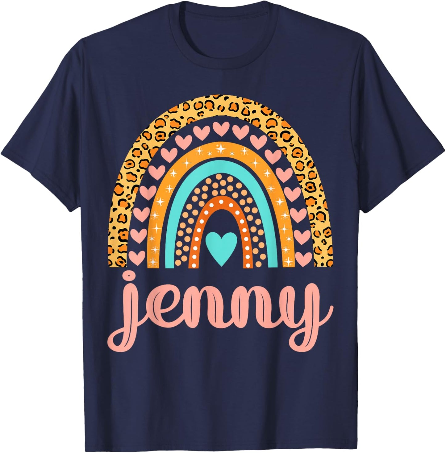 Jenny Jenny Name Birthday Shirt Gift T-Shirt - T-Shirt | Navy