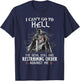 Knight Templar Warrior Of Christ I Can’t Go To Hell T-Shirt - T-Shirt | Navy