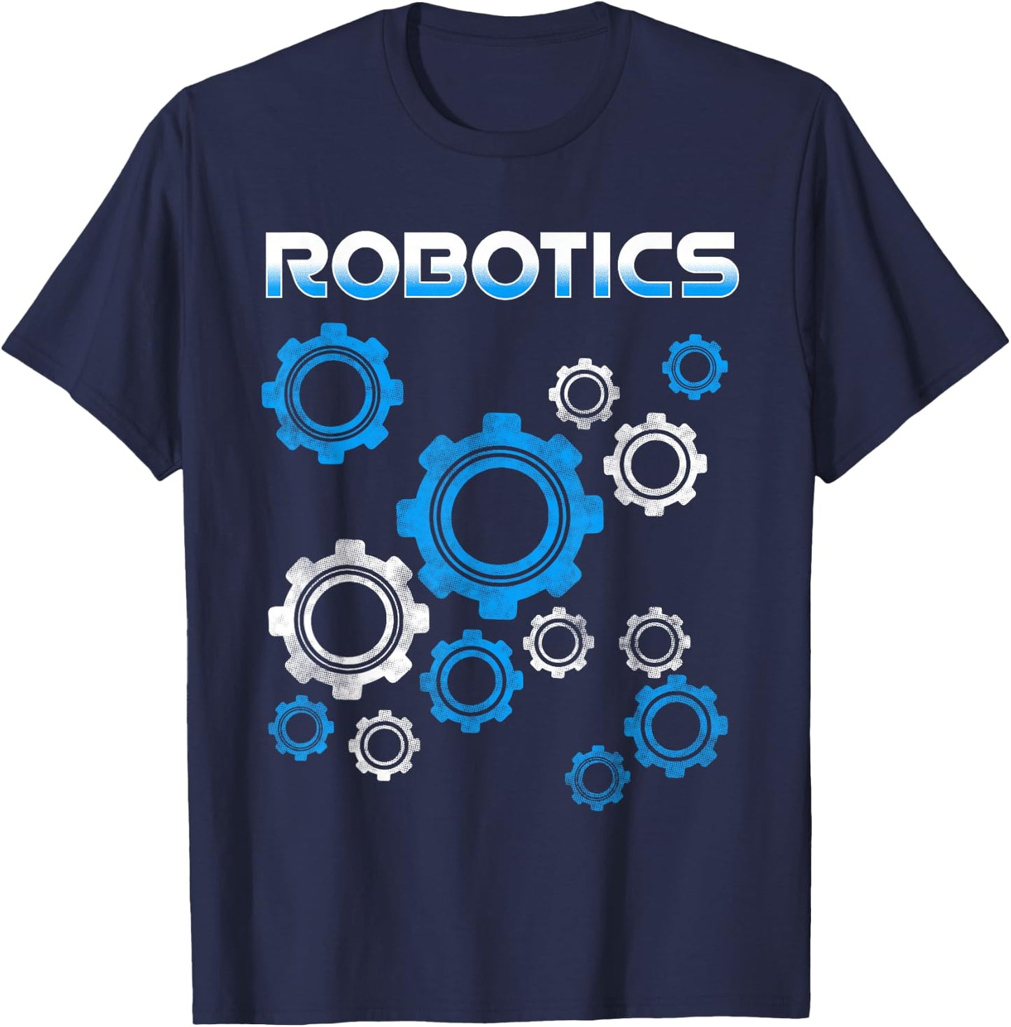 Robotic Shirts Robot Engineers Technology Cyborg Gift T-Shirt - T-Shirt | Navy