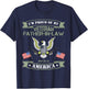 My Father-In-Law Is A Veteran USA American Flag Kids Men T-Shirt - T-Shirt | Navy