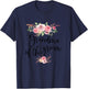 Grandma of The Groom Wedding Bridal Party T-Shirt - T-Shirt | Navy