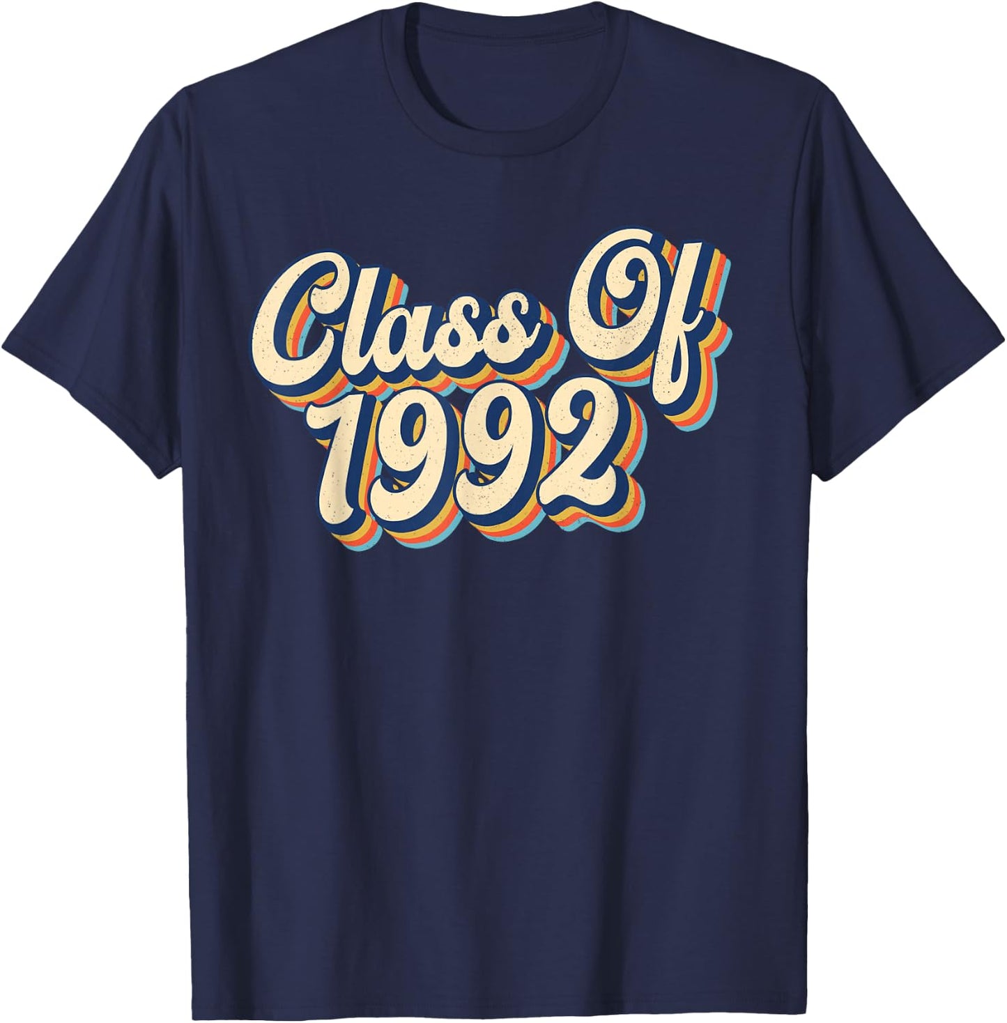 Class of 1992 High School Reunion Vintage T-Shirt - T-Shirt | Navy
