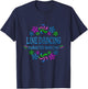 Line Dancing Fun T-Shirt - T-Shirt | Navy