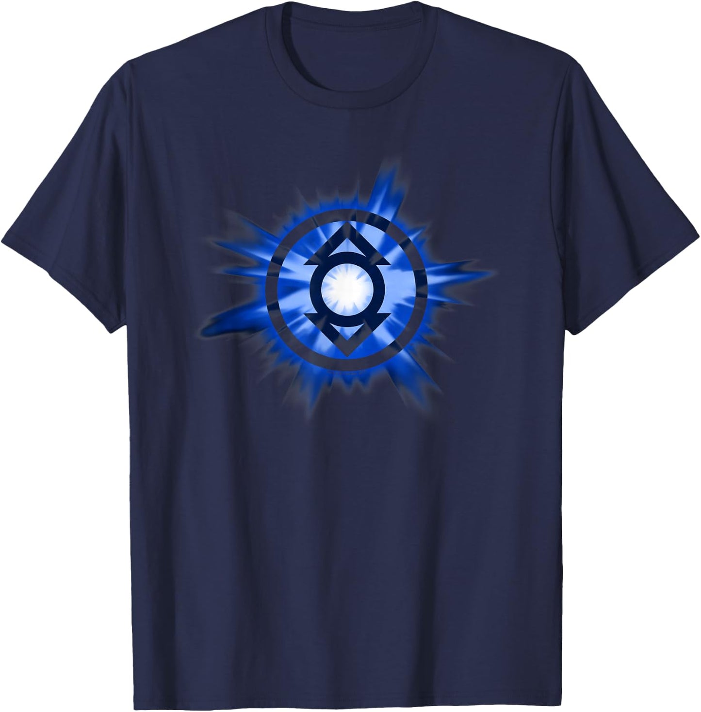 Green Lantern Indigo Glow T-Shirt - T-Shirt | Navy