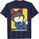 March Shirt Purrsist Persist Cat Lady We Can Do It T-Shirt - T-Shirt | Navy