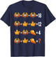 Thanksgiving Order of Operations Quiz Math Teacher life Gift T-Shirt - T-Shirt | Navy