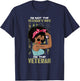 I'm Not The Veteran's Wife I Am The Veteran American Flag T-Shirt - T-Shirt | Navy
